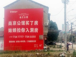 扬中墙体广告在乡镇、农村市场的媒体优势