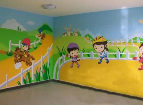 扬中幼儿园墙体彩绘制作流程及注意事项