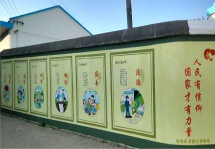 扬中文化墙施工攻略