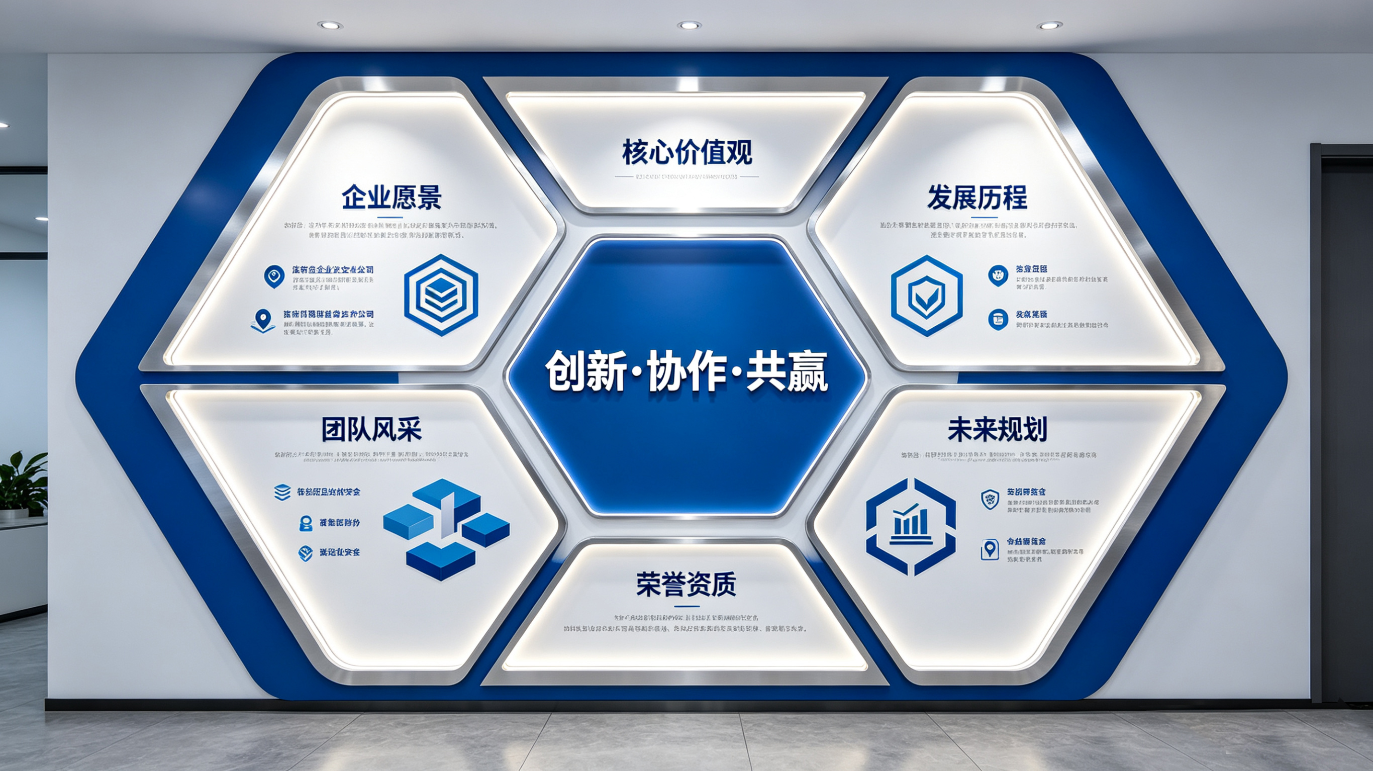 扬中企业文化墙六边形避坑指南（新手常犯5个错误）